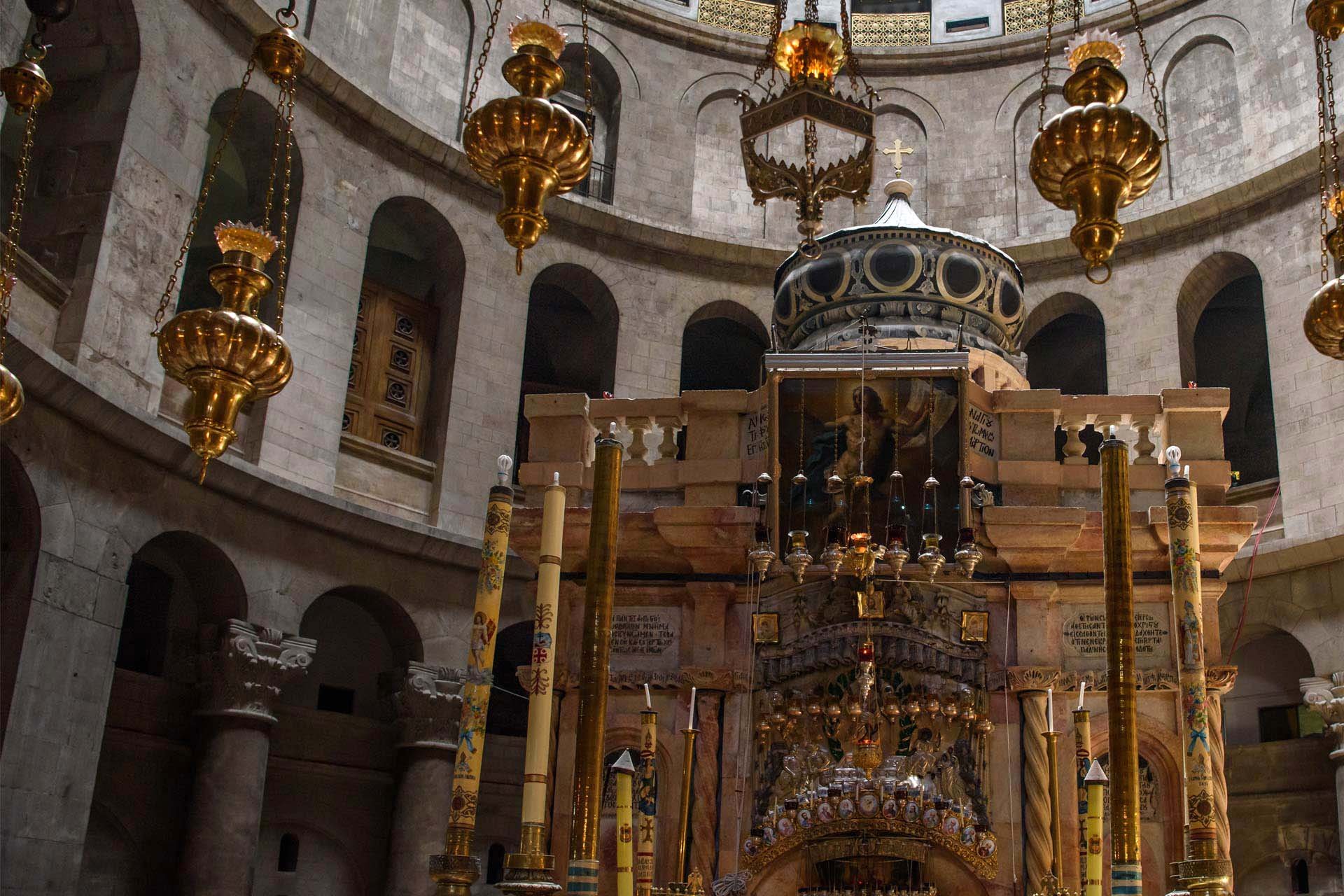 The Edicule in the Church of the Holy Sepulchre