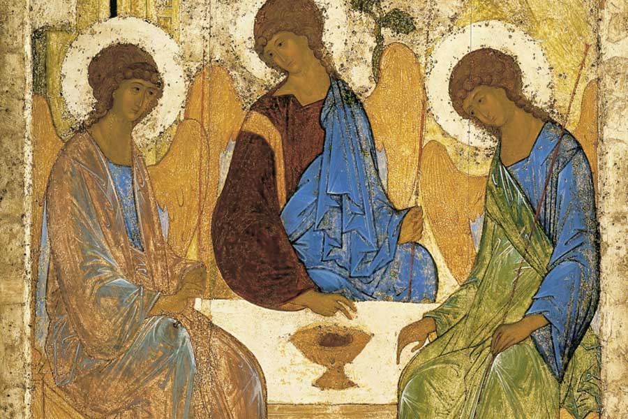 Rublev icon of the Holy Trinity