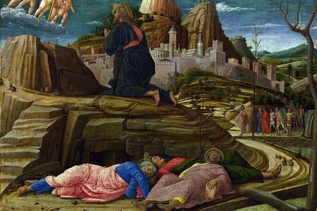 Painting of Christ's Agony in the Garden of Gethsemane